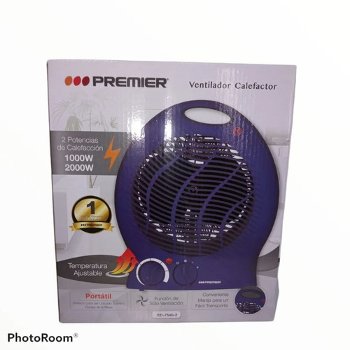 Termoventilador Sistema De Seguridad 2000w Lq501b!!