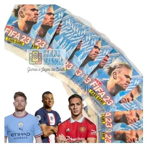 Kit 100 Cards Fifa 23 =25 Pacotes Lançamento Edição Limitada