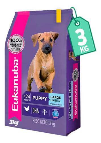 Eukanuba Cachorro Razas Grandes 3 Kg