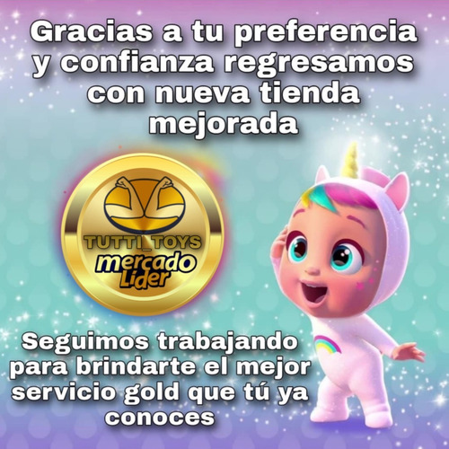Glam Bebes Llorones Cry Babies Tutti Frutti Tutti Toys Tf1 Envio Gratis
