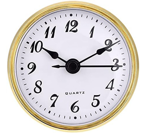 Inserto De Reloj De Cuarzo Hicarer 2.8 De 70 Mm, Adornos Dor