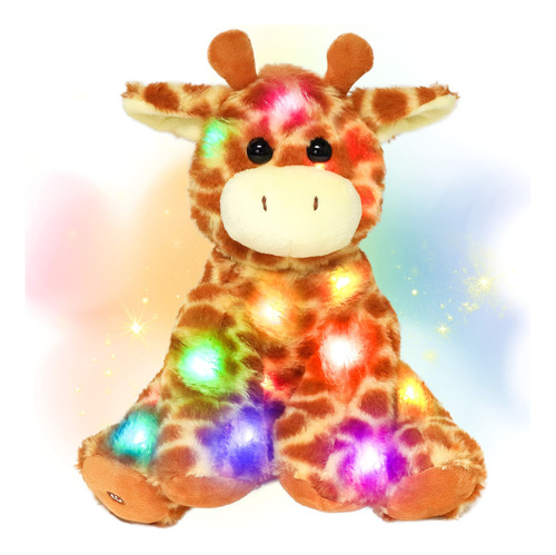 Hopearl Juguete De Peluche Con Luces Led De Jirafa Iluminad