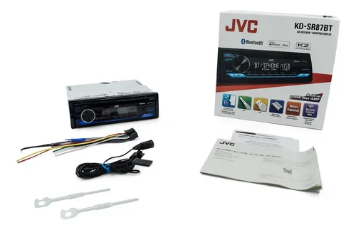 Estéreo Jvc Kd-sr87bt Para Automóvil Con Bluetooth Y Usb, Cd