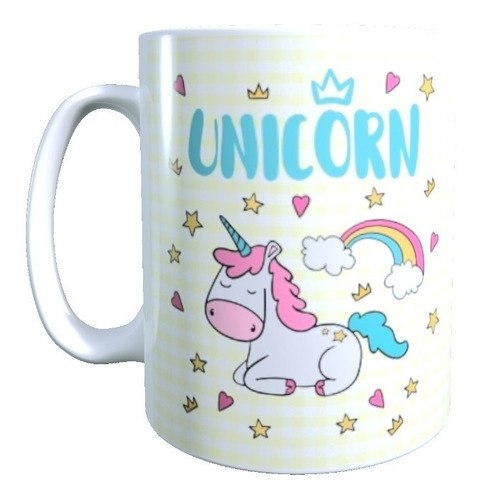 Tazón - Taza Diseño De Unicornio, 320 Cc