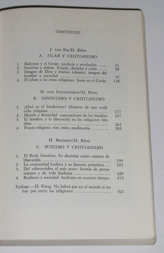 El Cristianismo Y Las Grandes Religiones / Hans Kung Y Otros (Usado)