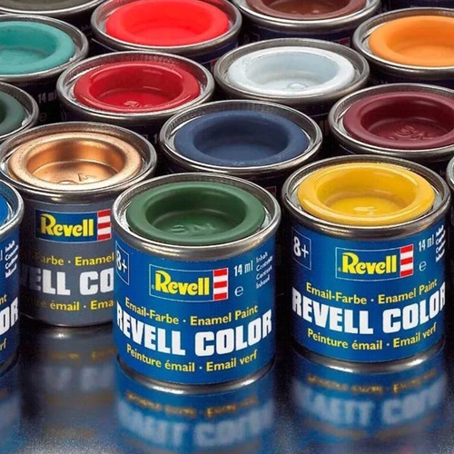 Imagen 5 de 6 de Pintura Revell Enamel Mate Color 321 16 Sandy Yellow Arena