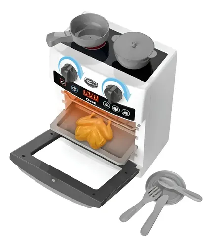 Cocina Con Horno De Juguete Interruptor Y Luz De Encendido.