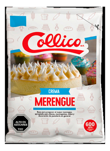 Base Merengue Collico 600gr(1uni) Super