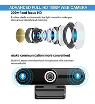 Comprar Webcam com microfone, webcam Full HD 1080p e webcam
