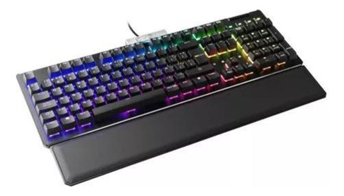 Teclado Gamer Mecanico Evga Z15 Rgb Ingles Switch Silver 