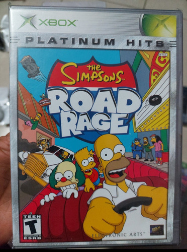 Los Simpsons Road Rage Para Xbox Clásico Original