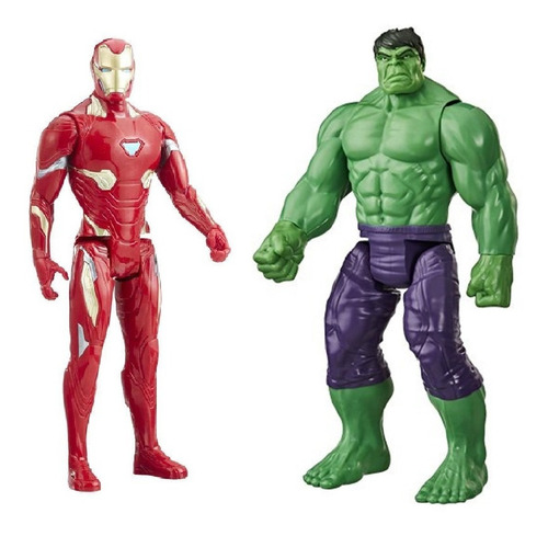 Hulk & Iron Man Titan Hero Series