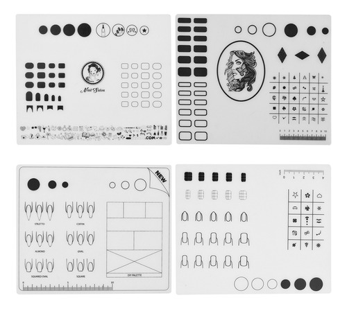 Alfombrilla De Práctica De Manicura Almohadilla De Uñas Para