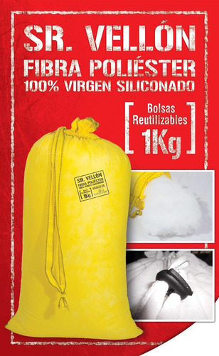 Vellon Siliconado Conjugado En Bolsas Reutilizables X1kg