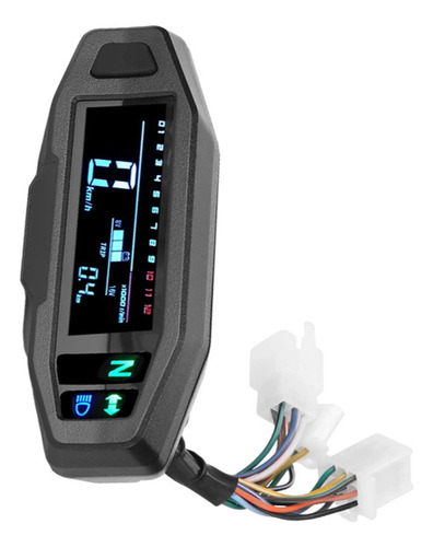 Medidor De Aceite De Velocidad Lcd De Motocicleta