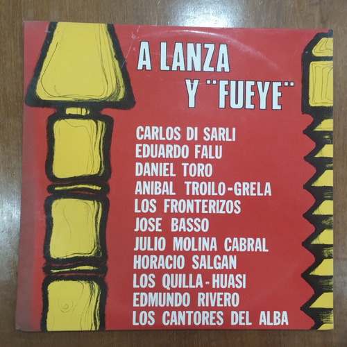 Antiguo Disco Vinilo A Lanza Y Fueye Music Hall Finkel