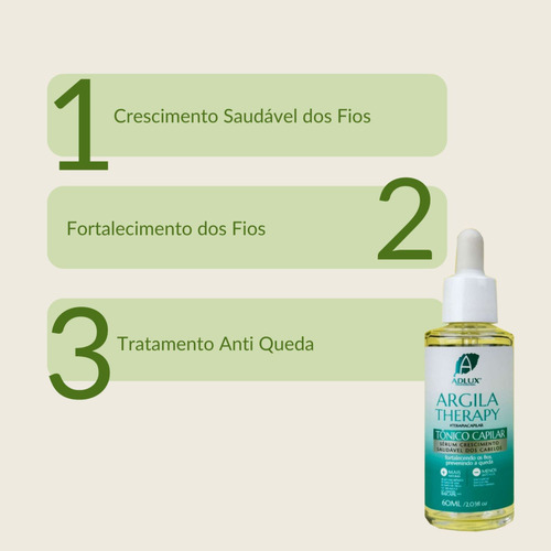 Tônico Poderoso Blend De Crescimento E Antiqueda 60ml