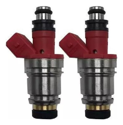 2x Inyector Gasolina 90-97 Nissan Estacas 2.4 Rojo Js21-1 G