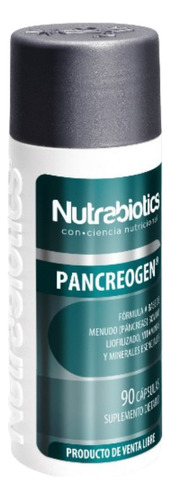 Pancreogen X 90 Capsulas Nutrabiot - Unidad a $1102