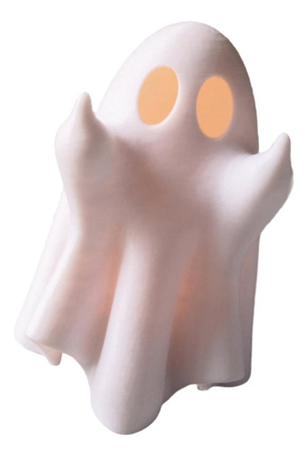 Estatua Pequeña De Fantasma Con Luz, Decoración Decorativa