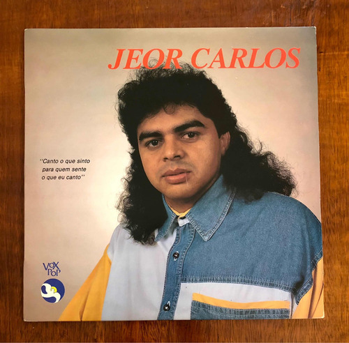 Lp Jeor Carlos canto O Que Sinto...