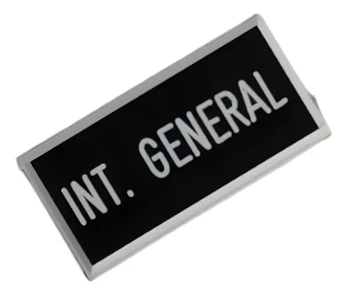 Intrant Rotulo Rotulo Lamicoide Adhesivo (int.general) 15x30 X10 Un Negro Variante ...