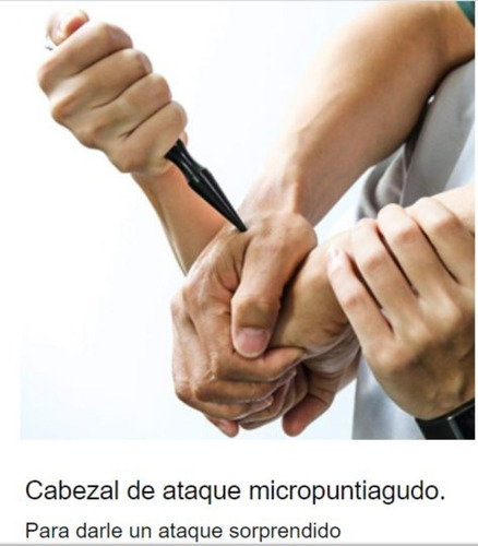 Imagen 8 de 9 de Kubotan Llavero Tonfa Aluminio Seguridad Rompe Cristales