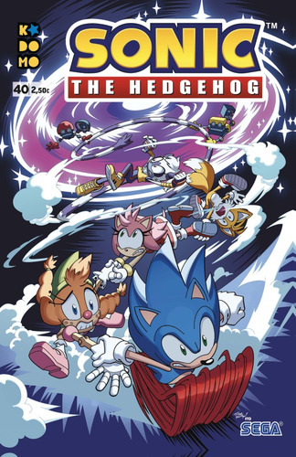 Sonic The Hedgehog Vol 40 Kodomo Ecc (español)