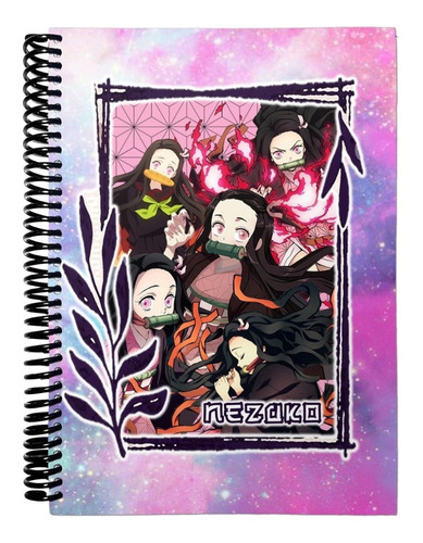 Cuaderno Libreta Anotador A6 Nezuko - Demon Slayer 02