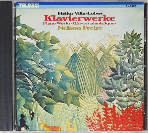 Cd Villa-lobos Klavierwerke Nelson Freire Importado