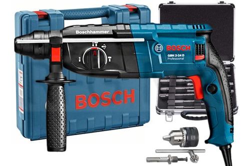 Martillo Perforador Sds-plus Bosch Gbh 2-24 D + Kit Brocas