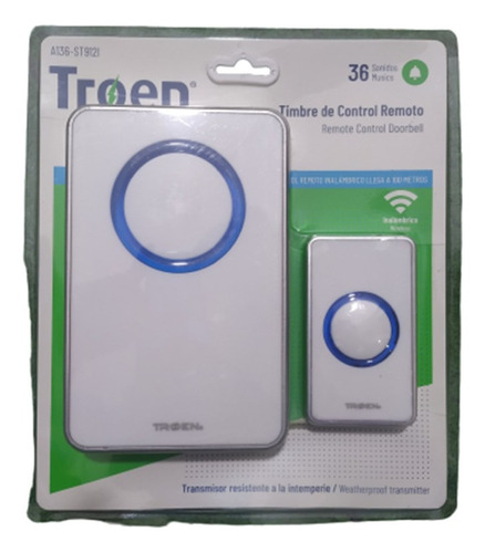 Timbre Para Puertas De Control Remoto Troen