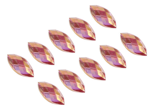 Prenda De Joyería Con Cuentas Planas Con Diamantes De Imitac