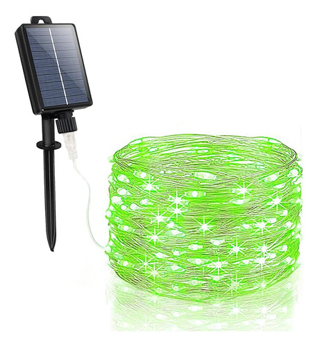 Guirnalda De Luces Solares Para Exteriores Impermeable Multi