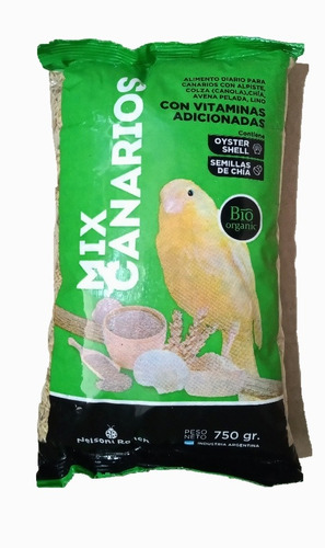 Alimento Para Canarios Mix Canarios Nelsoni Ranch X 750gr 