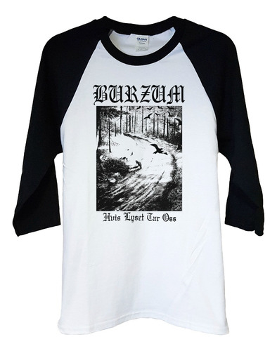 Burzum Hvis Lyset Tar Oss 3/4 Negro Black Metal Abominatron