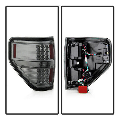 2009-2014 Ford F150 F-150 Pickup Truck Smoked Led Tail L Yyk