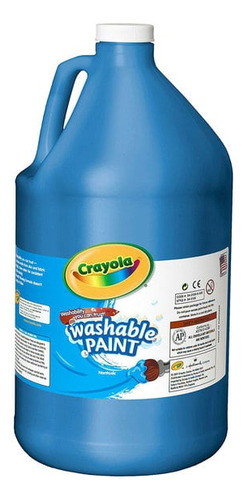 Crayola Témpera, Pintura Lavable 1 Galon Azul