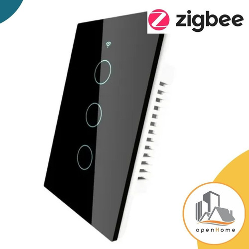 Interruptor De Luz Tactil Zigbee 3c | Tuya Smart | Domótica