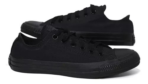 Tênis All Star Converse Cano Baixo Preto Original Ct0446