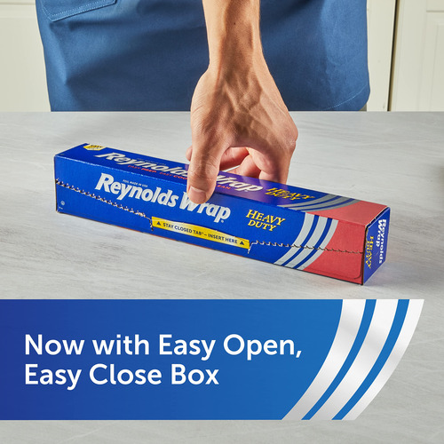 Papel De Aluminio Reynolds Wrap, Resistente, 50 Pies Cuadrad