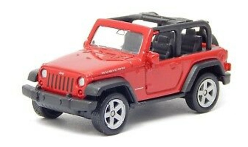 Auto Colección Jeep Wrangler Rubicón Escala 1:60 Metálico 