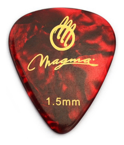Púa Magma Para Guitarra Celuloide 1,50mm Pc150