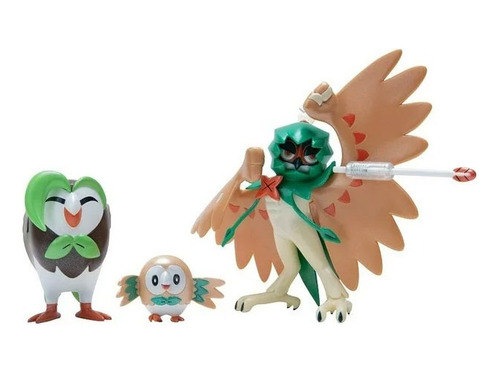Pokemon Rowlet + Dartrix + Decidueye