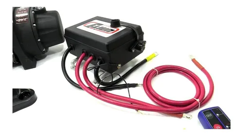 Winche Eléct. 9500 Libras 12v Poila F/carbono Envio Gratis