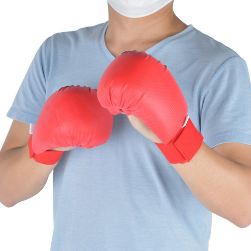 Un Par De Guantes De Boxeo Karate Hand Protector Con