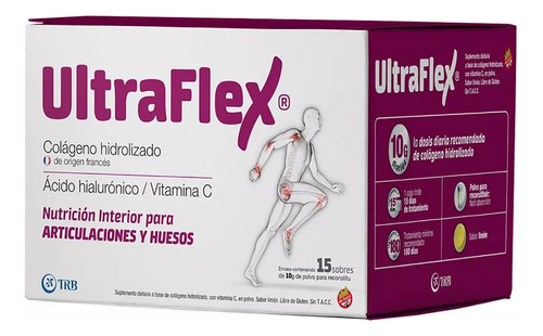 Ultraflex Colágeno Hidrolizado X 15 Sobres Articulaciones