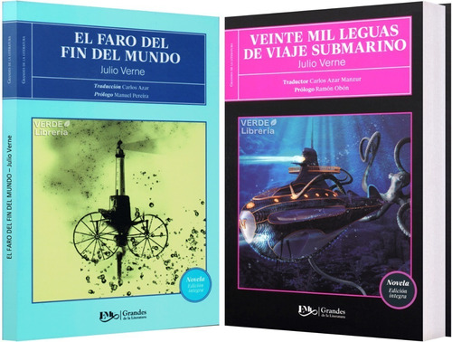 El Faro Del Fin Del Mundo + Veinte Mil Leguas Julio Verne