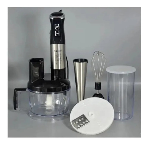 Imagen 5 de 5 de Set Mini Pimer Batidor Picador Moledora 1500w Haeger Hg-299