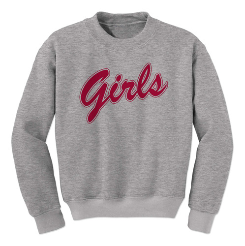 Ferocitee Monica Rachel Shirt That Says Girls Rojo Sudadera